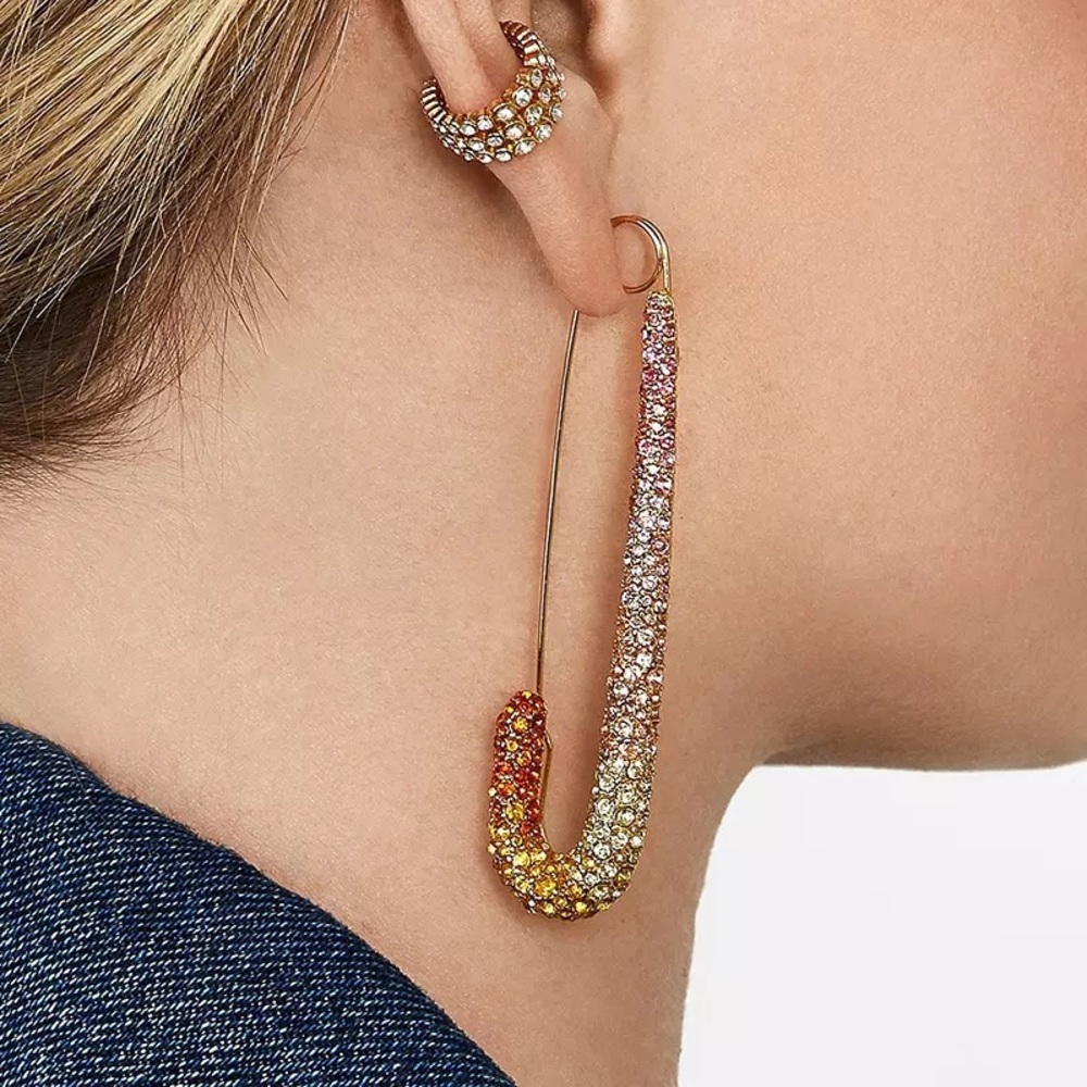 ❤️Ombré Gradient Safety Pin Earrings
